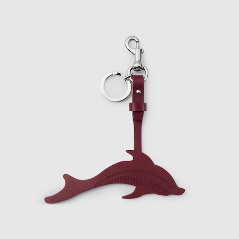 Dolphin keychain charm