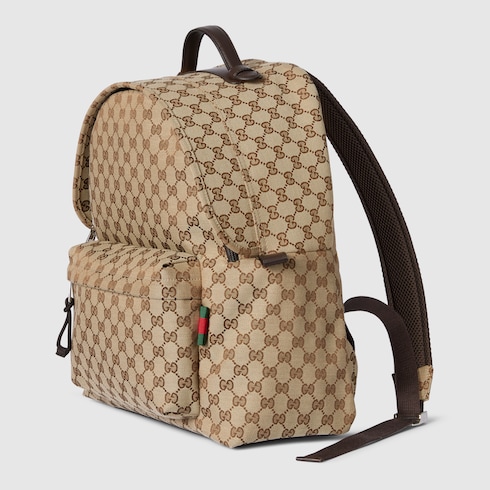 Mittelgroßer Rucksack aus GG Canvas