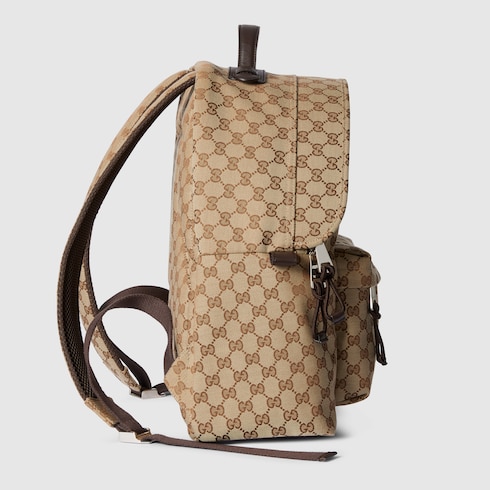Sac à dos en toile GG moyen format