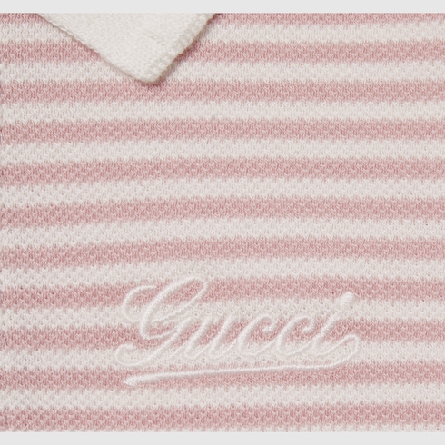 Baby embroidered cotton one-piece Detail 3