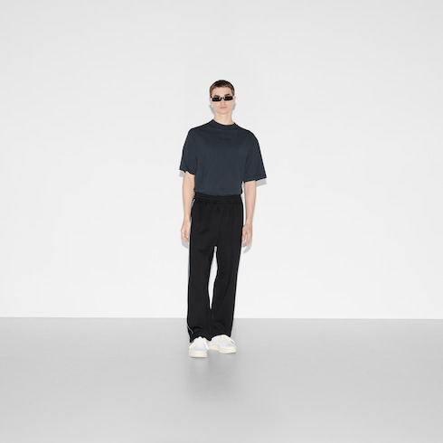 Pantalon en jersey brodé
