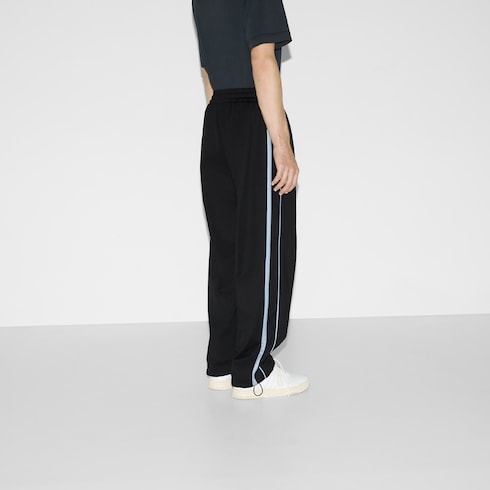 Pantalon en jersey brodé