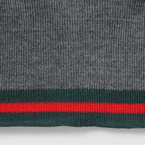 Cardigan aus Wollstrick mit Web