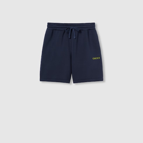 Short de punto con parche