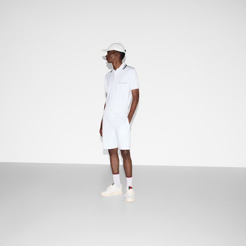 Shorts aus GG Nylon und Baumwolle