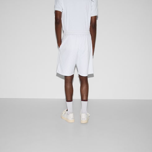 GG nylon and cotton shorts
