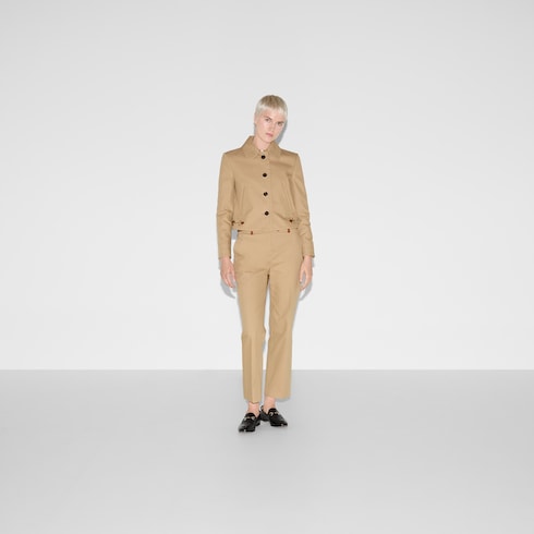 Cotton drill jacket