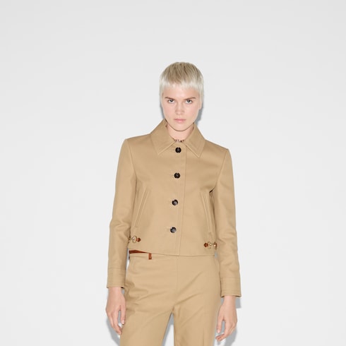 Cotton drill jacket