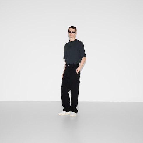 Cotton canvas pants