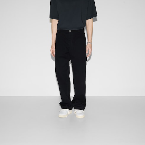 Cotton canvas pants