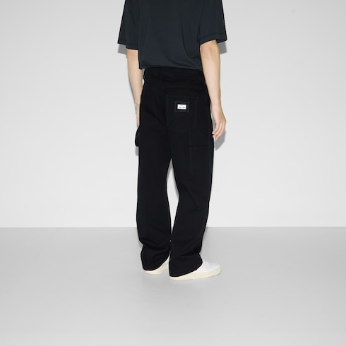 Pantalón de lona de algodón grueso