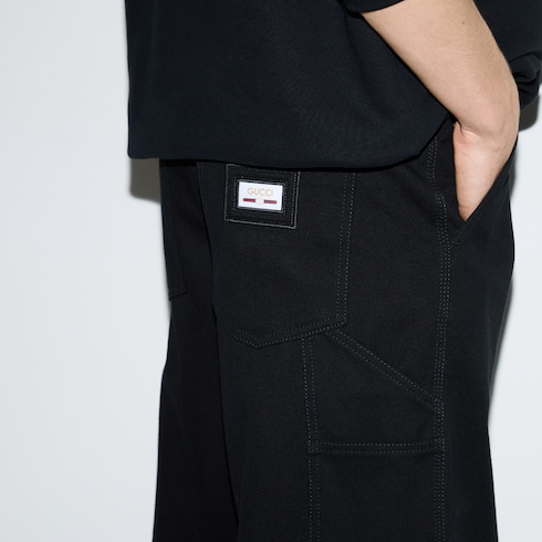 Pantalón de lona de algodón grueso