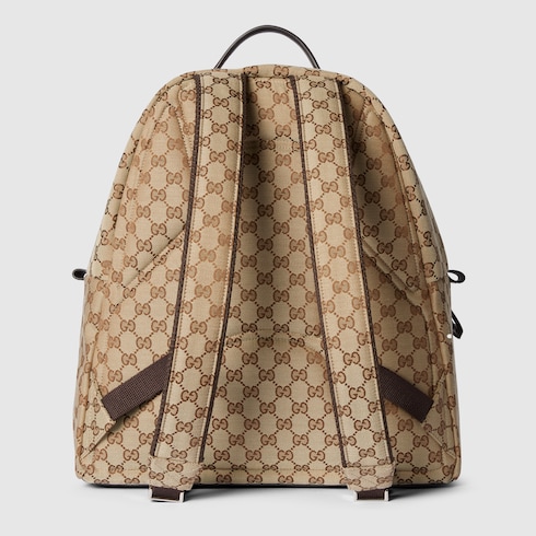 Sac à dos en toile GG moyen format