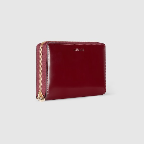Portefeuille zippé avec bambou