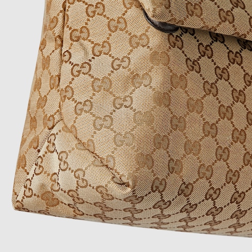 Sac à bandoulière en toile GG grand format