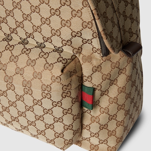 Sac à dos en toile GG moyen format