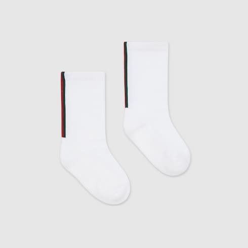 Babysocken aus Baumwollmischung mit Web