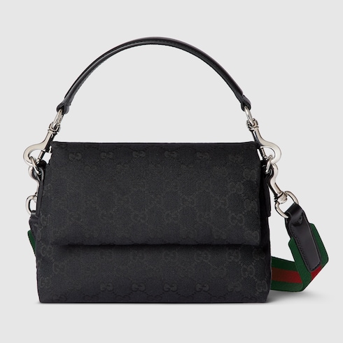 Sac à bandoulière en toile GG petit format