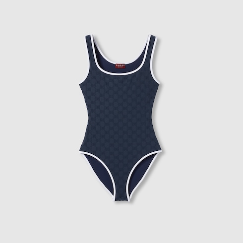 GG terrycloth swimsuit