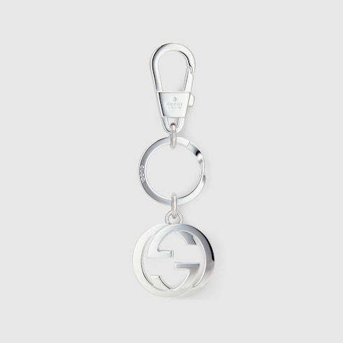 Interlocking G keychain