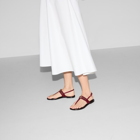 Sandales Web pour femme avec détail GG