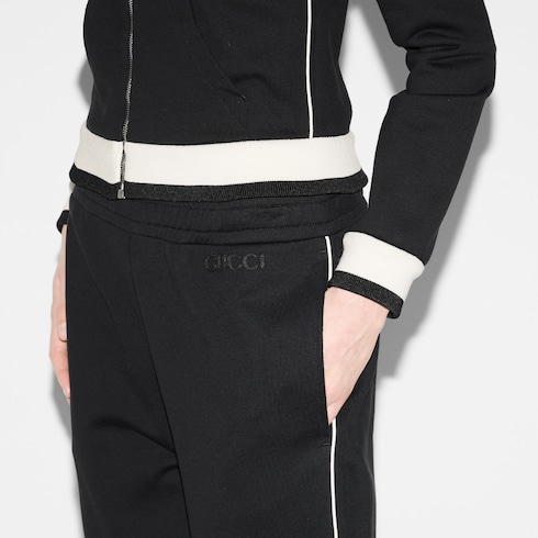 Pantalon de jogging en polaire de coton