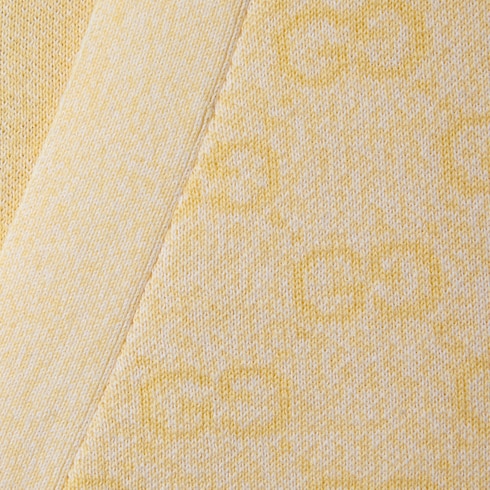 Cardigan in cotone fine con motivo GG jacquard