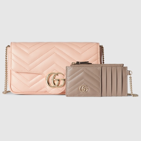 Bolso de hombro GG Marmont tamaño pequeño
