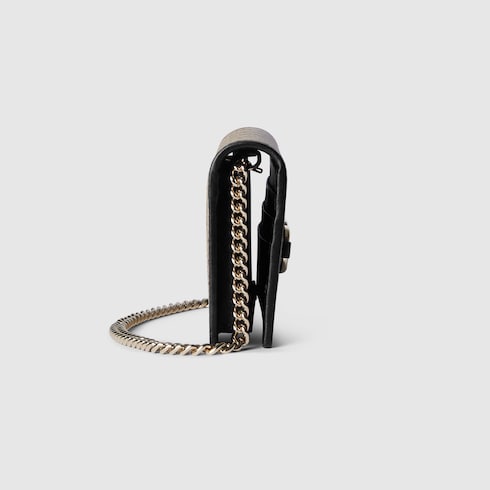 Portafoglio Gucci Horsebit 1955 con catena