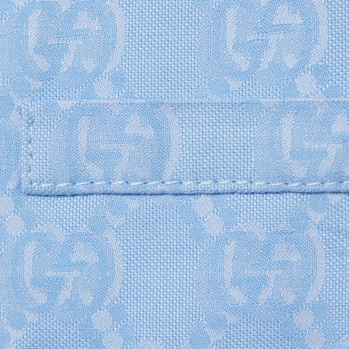 Giacca neonato in cotone con GG Shadow