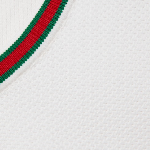Children's embroidered cotton sweater