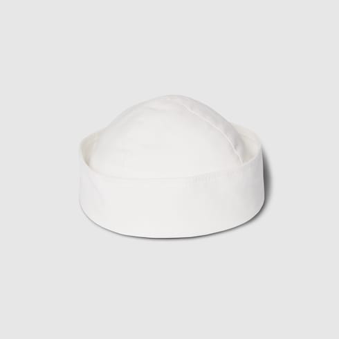Gorro de lona con bordado para bebé