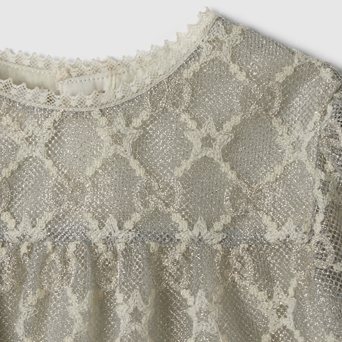 Babykleid aus GG Baumwoll-Lamé
