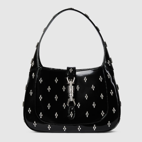 〔グッチ ジャッキー 1961〕クリスタル ミディアムバッグ