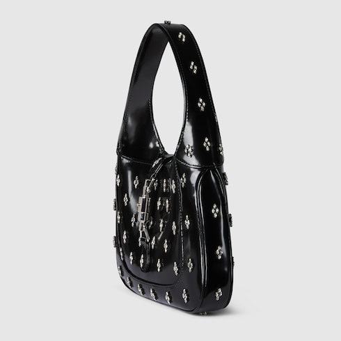 〔グッチ ジャッキー 1961〕クリスタル ミディアムバッグ