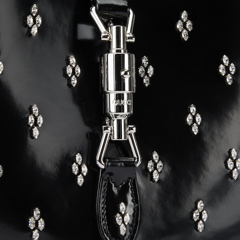 〔グッチ ジャッキー 1961〕クリスタル ミディアムバッグ