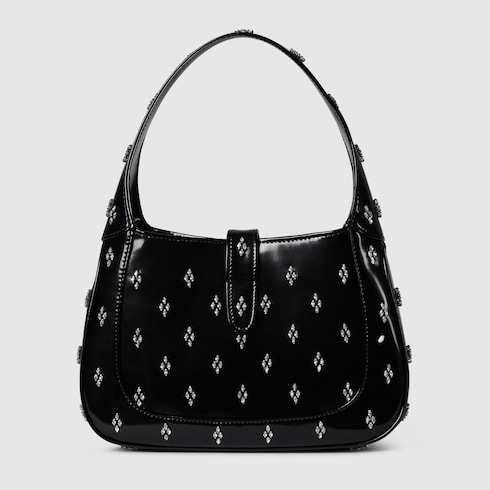 〔グッチ ジャッキー 1961〕クリスタル ミディアムバッグ