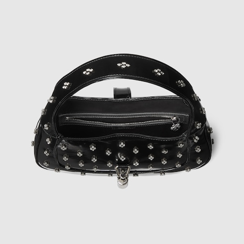 〔グッチ ジャッキー 1961〕クリスタル ミディアムバッグ