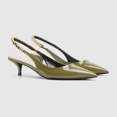 Gucci Signoria slingback pump