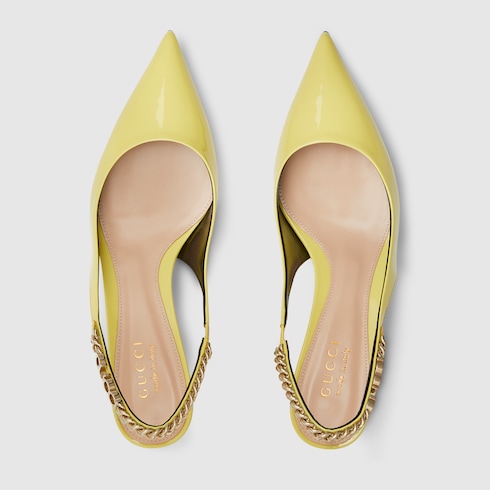 Gucci Signoria slingback pump