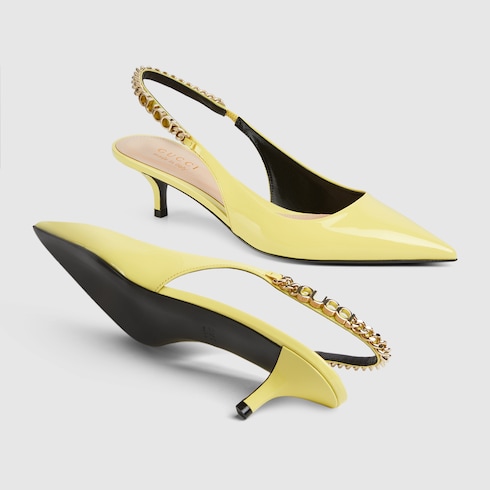 Gucci Signoria slingback pump