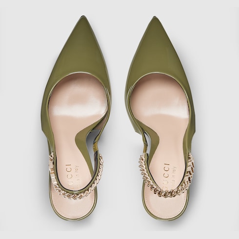 Gucci Signoria slingback pump Detail 4