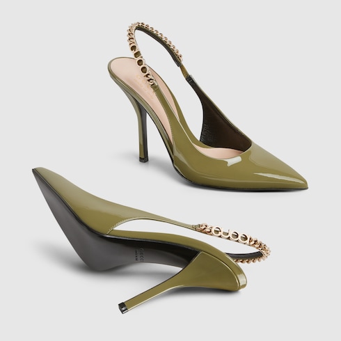 Gucci Signoria slingback pump Detail 5