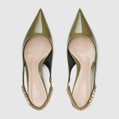 Gucci Signoria slingback pump