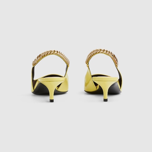 Gucci Signoria系列露跟浅口鞋