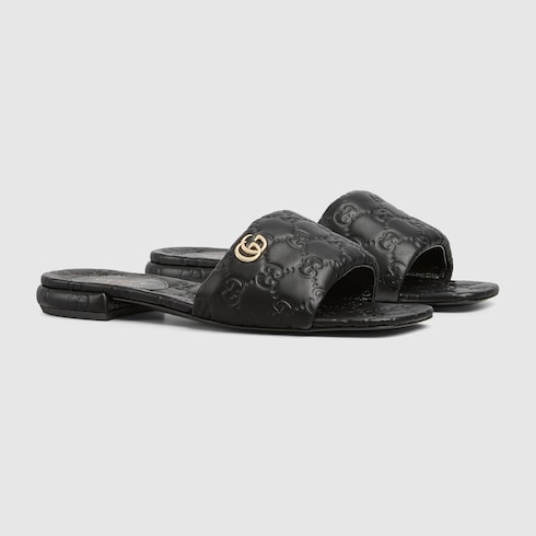 Mules avec Double G pour femme