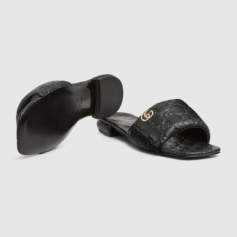 Mules avec Double G pour femme