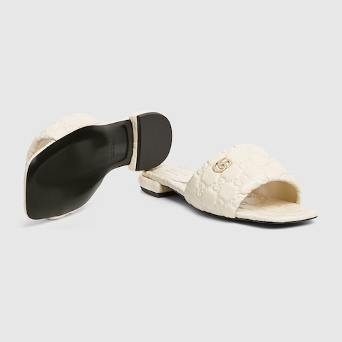 Mules avec Double G pour femme