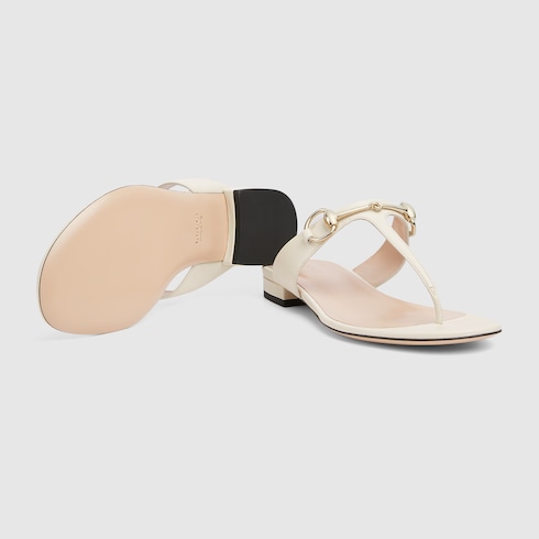 Women's thong sandal with Horsebit