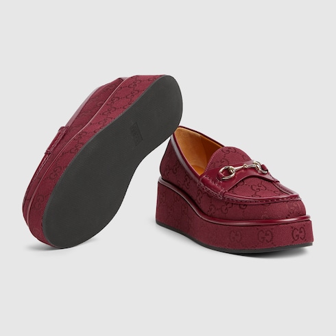 Women's Horsebit wedge loafer
